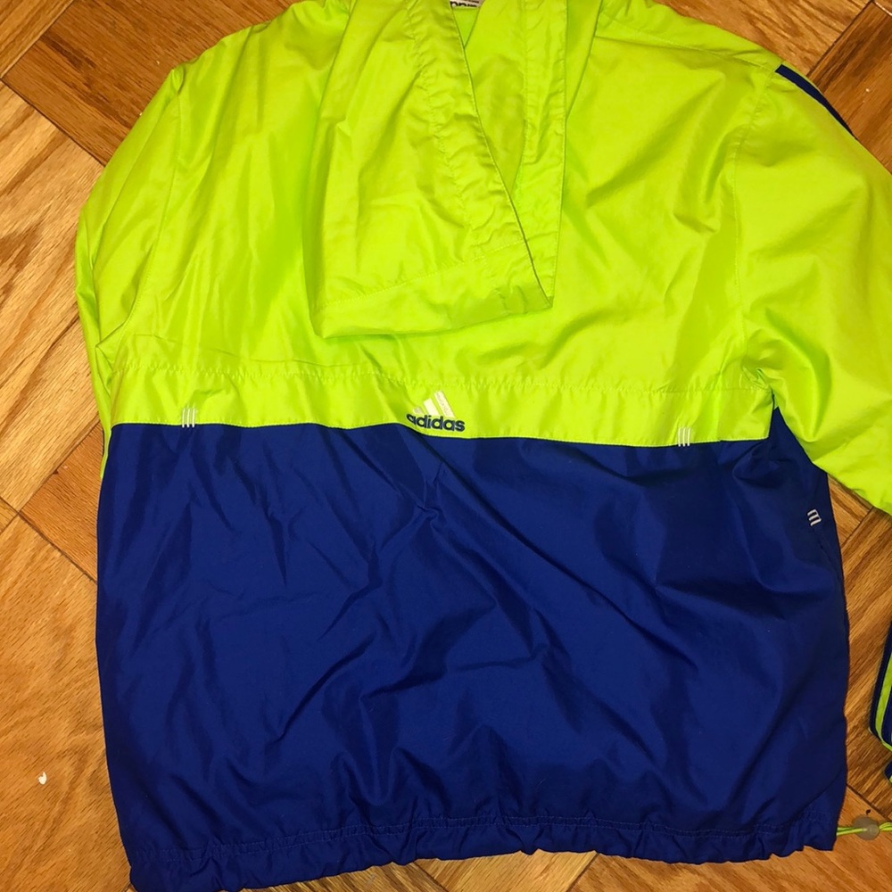 Adidas pullover windbreaker. - Picture 4 of 4